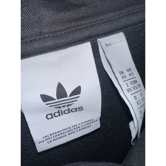 adidas Women's XS Essentials 3-Stripes Hoodie Pullover Size X-small - Picture 3 of 5